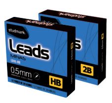 Minas de Repuesto HB 0.5mm x 60mm Studmark