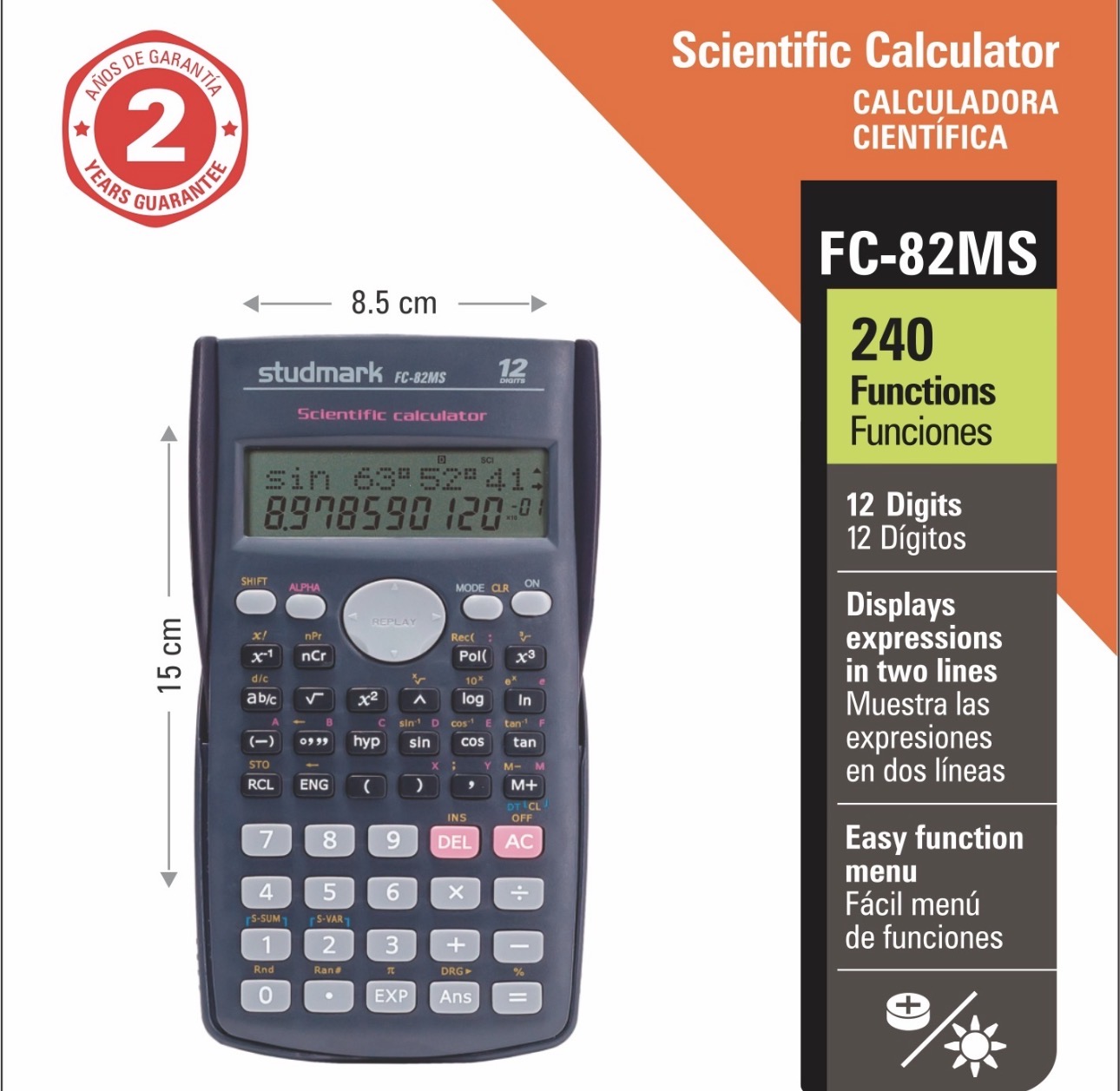 calculadora cientifica studmark
